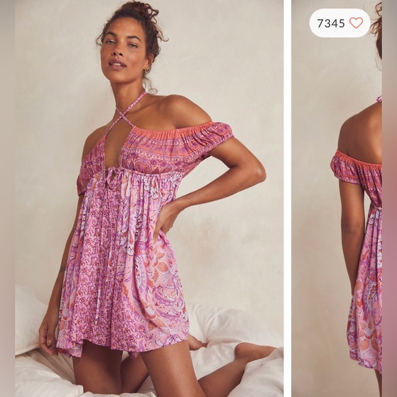 Free People Bali Mariposa Mini Slip - Picture 2 of 2